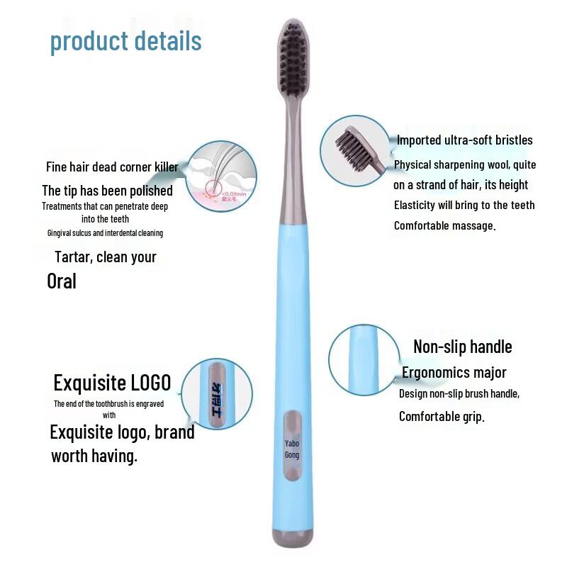 Dr. Dental DT226 Brightening Stain Removal Toothbrush (10-Pack)