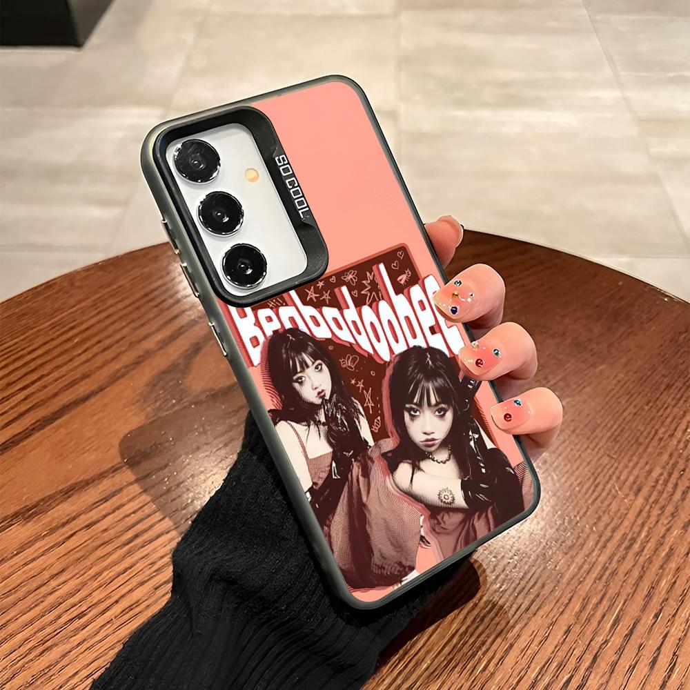 Singer Beabadoobee Phone Case For Samsung Galaxy S26 S25 S24 S23 S22 S21 S20 Ultra Plus Fe colored silver Cover