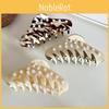 Premium Quality Acetate Hair Claw Clip In Floral Gray Black White Orange For Women