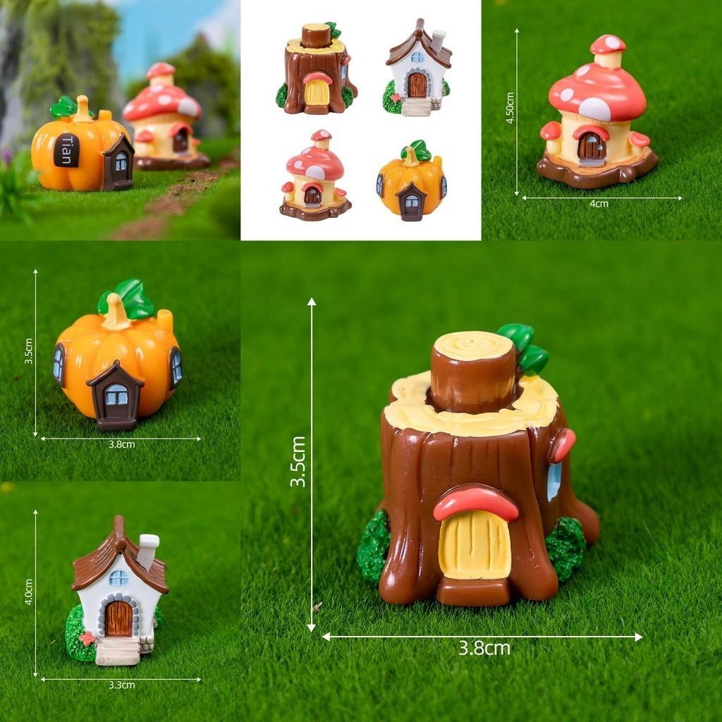 Enchanting Resin Tree Stump House Garden Ornaments For Creative Landscape Decor