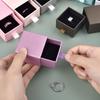 Drawer Jewelry Packaging Box Pull Out Necklace Ring Earring Bracelet Storage Organizer Display Gift Box 5 * 5 * 3cm