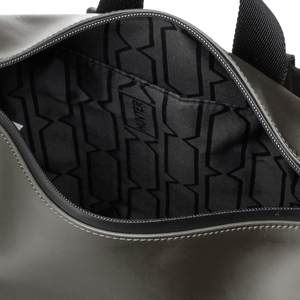 Оригинальный рюкзак среднего размера из кожи с резиновым покрытием, хаки [Hunter] UBB7019LRS-DOV-One