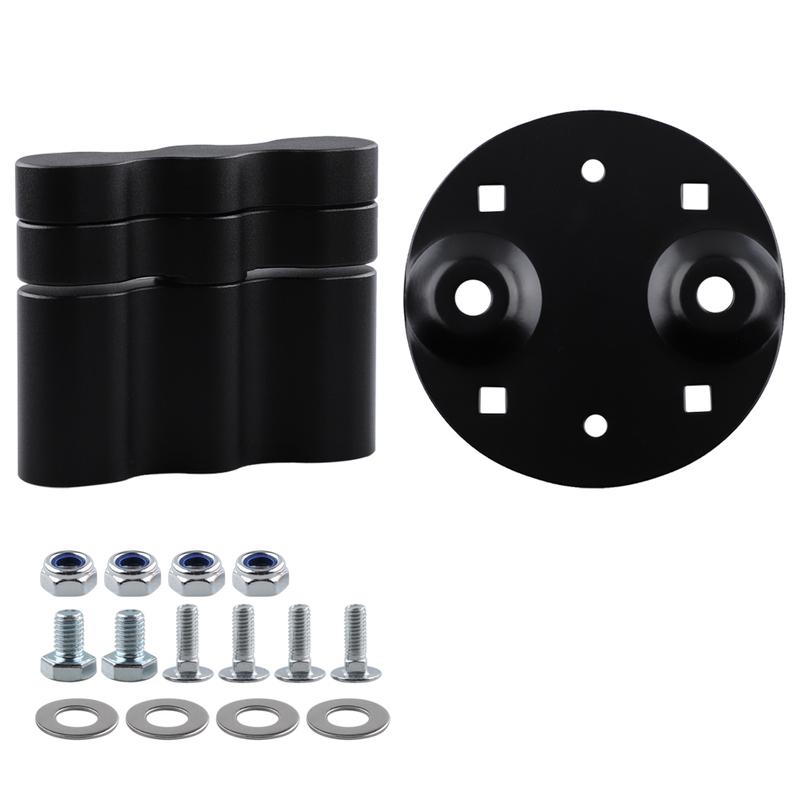 Pack Mount Lock Cargo Racks Double Locking Mount Fit for Fuel & Gas Can & Water Standard Pack Mount