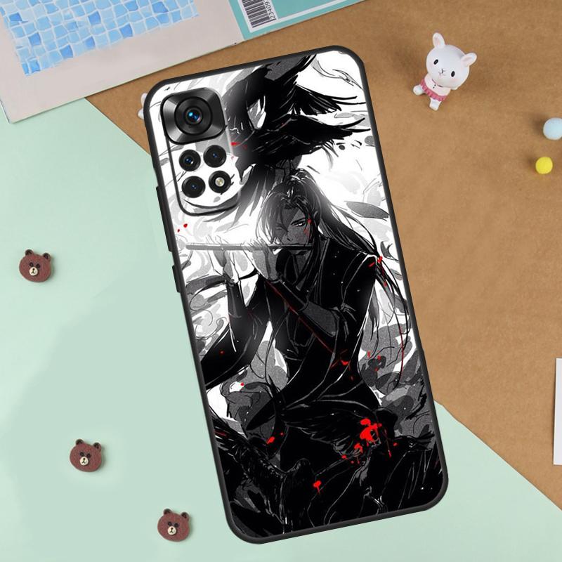 Чехол для телефона Xiaomi Redmi 14C 10C 12C 13C с принтом из аниме Мо Дао Цзу Ши, Чехол для Redmi Note 14 Pro 13 9 10 11 12 10S 11S 12S