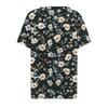 Women's T Shirt Tee Printed Short Sleeve Daily Weekend Fashion Basic V Neck Regular Top