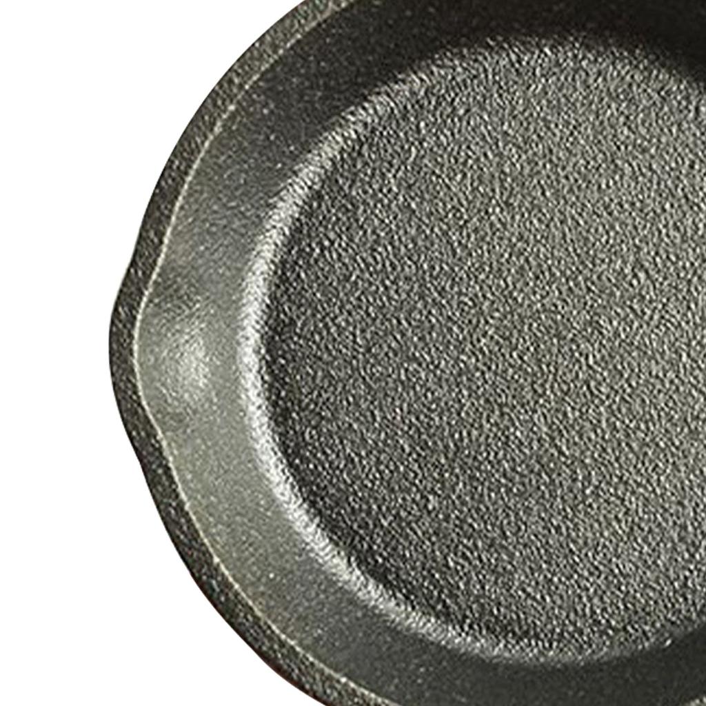 Small Frying Pan Cast Iron Handle Desing Nonstick Mini Sizzling Plate Egg Pan for Home Small Size