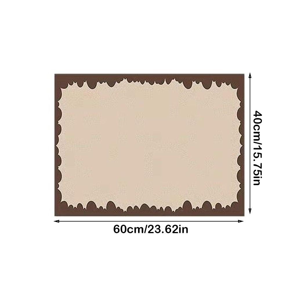 Self Adhesive Felt Wall Board Scalloped Border Wall Memo Board Gifts Photo Wall Panel Home Decor