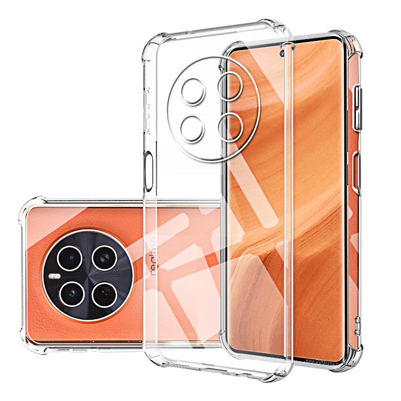 Прозрачный чехол для телефона Realme GT 5 Pro Neo 5 240W 5se Slim Soft TPU GT5 Neo 5 GT2 Pro GT 3 3T 2T Neo5 задняя крышка