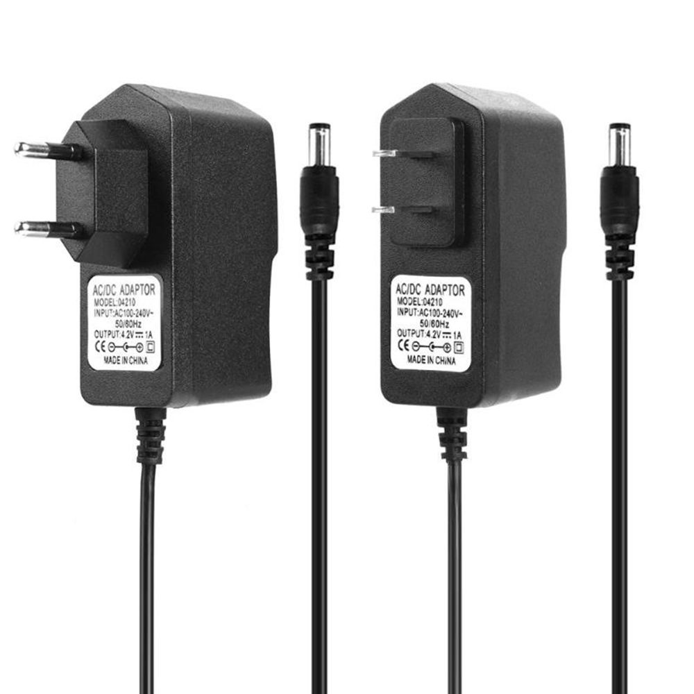 Драйвер EU/US Plug 18650 литиевый аккумулятор блок питания 4.2V 8.4V 12.6V 1A 2A адаптер питания зарядное устройство