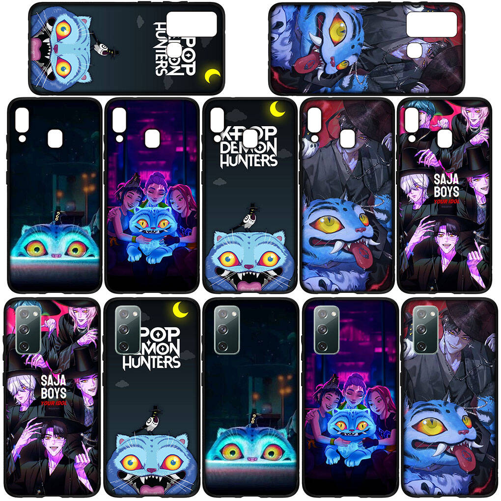 Чехол для телефона для iPhone 17 16 15 Plus X Huawei P30 P20 Lite Redmi Note 14 12 11 13 Pro Max OPPO A60 A80 A40 A18 Rumi KPop Демон Джину Охотники на Тигров Обложка