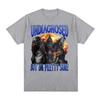 Undiagnosed But Im Pretty Sure Wolf Funny Meme Tshirt For Unisex Women Harajuku Gothic Retro Tshirt Cotton Oversized T Shirt Tops