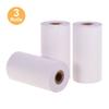 Белая пустая термобумага Poooli, долговечная, 10 лет, рулон бумаги, без BPA, 57*30 мм(2,17*1,18 дюйма) 3
