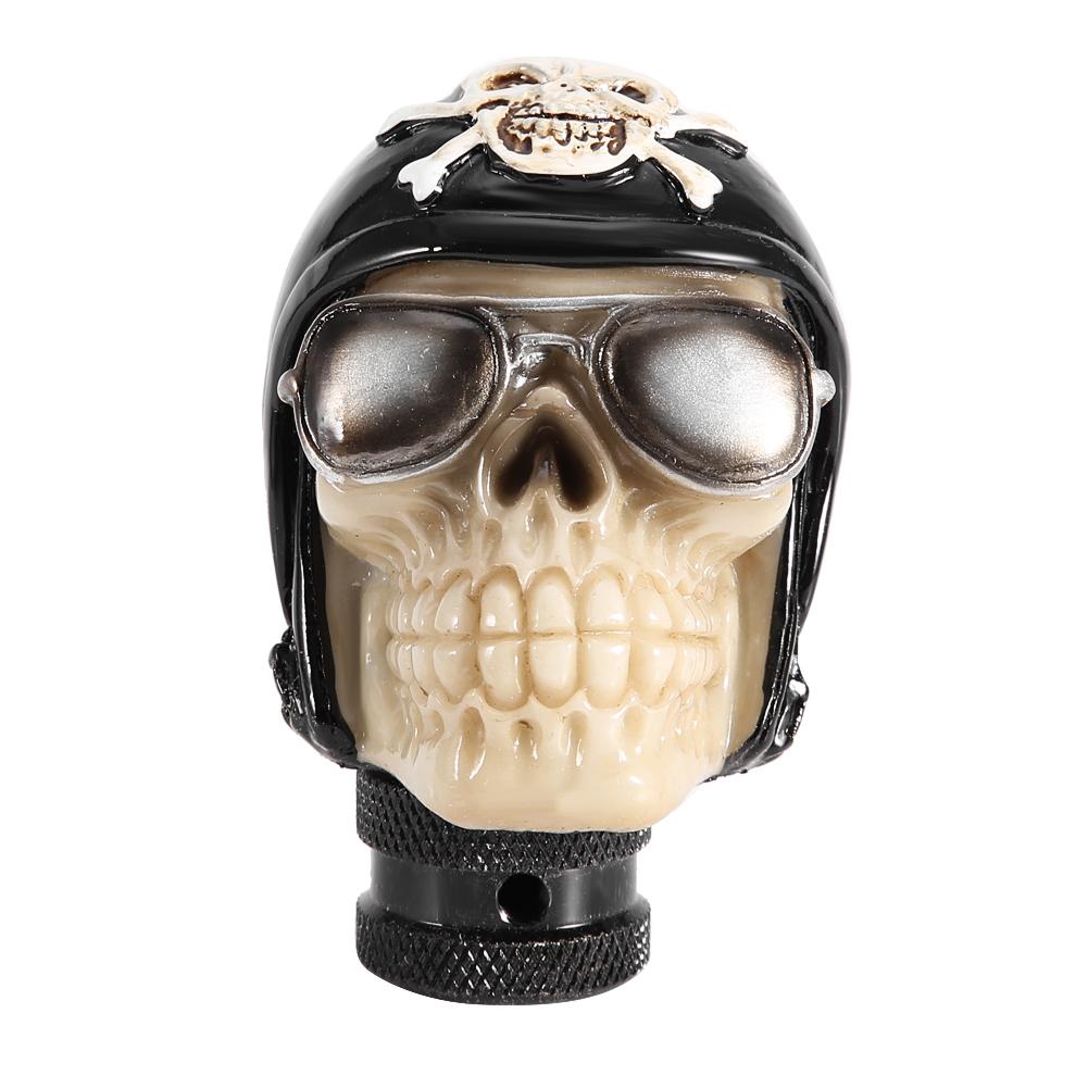 Скелет Череп Голова Автомобильная Ручная Ручка Переключения Передач Рычаг Переключения Универсальная