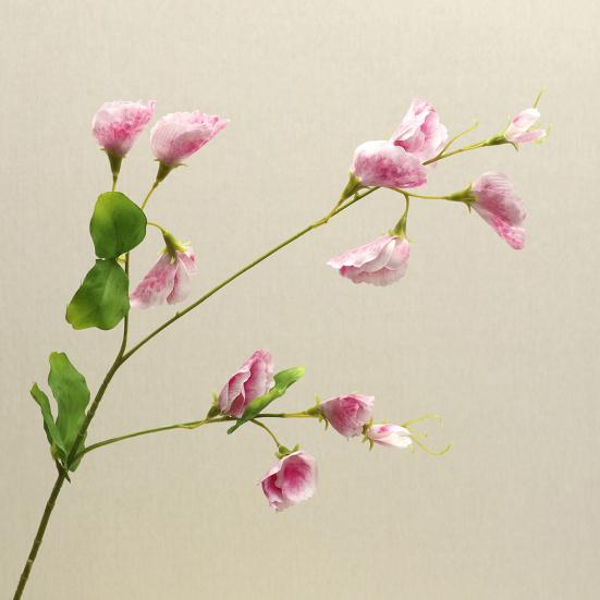 Artificial Flower Bouquet Silk Faux Floral Arrangement for Wedding Home Decor Lifelike Fluffy Petals Bendable Stems Flowers Photo Props