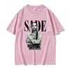 90s Singer Ssade Print Graphic T Shirt Unisex Wounisex Hip Hop Vintage Short Sleeve Tshirts 100 Cotton Oversized Tshirt Streetwear