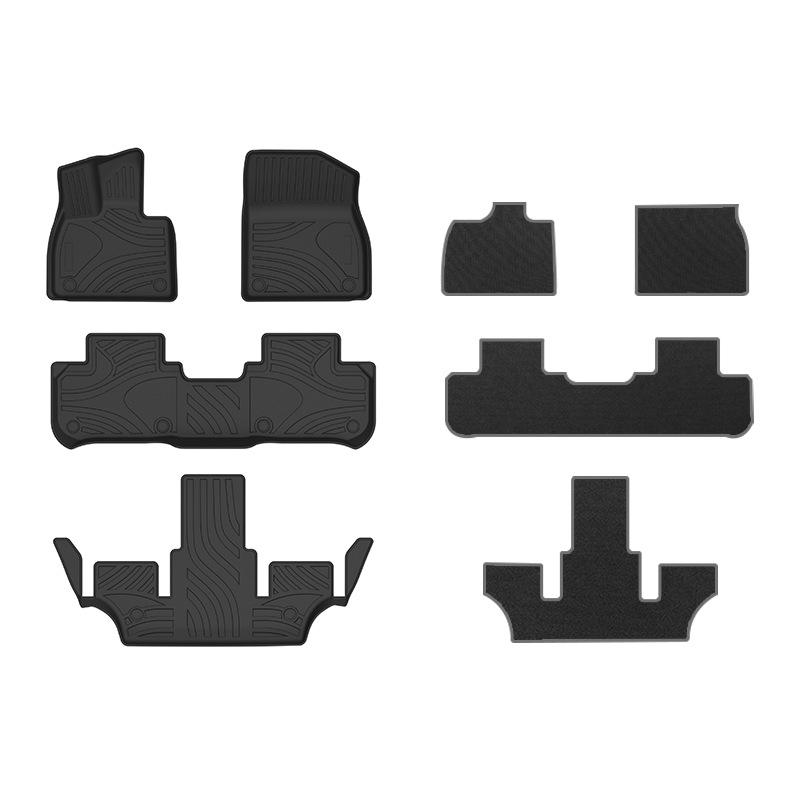 2023 Li L8 Водонепроницаемые TPE Коврики для пола: Экологичные, двухслойные коврики для салона автомобиля