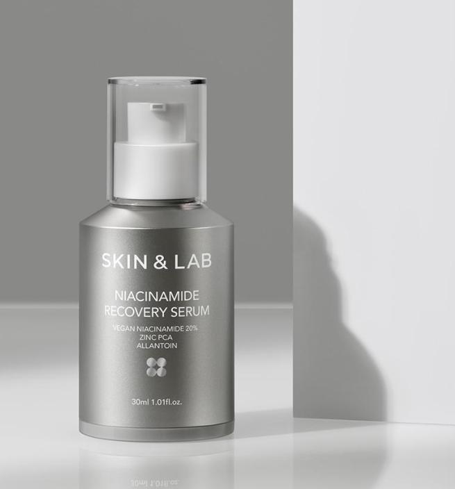 Skin & Lab Восстанавливающая сыворотка с ниацинамидом 30 мл | Корейский уход за кожей | Уход за барьером и тоном