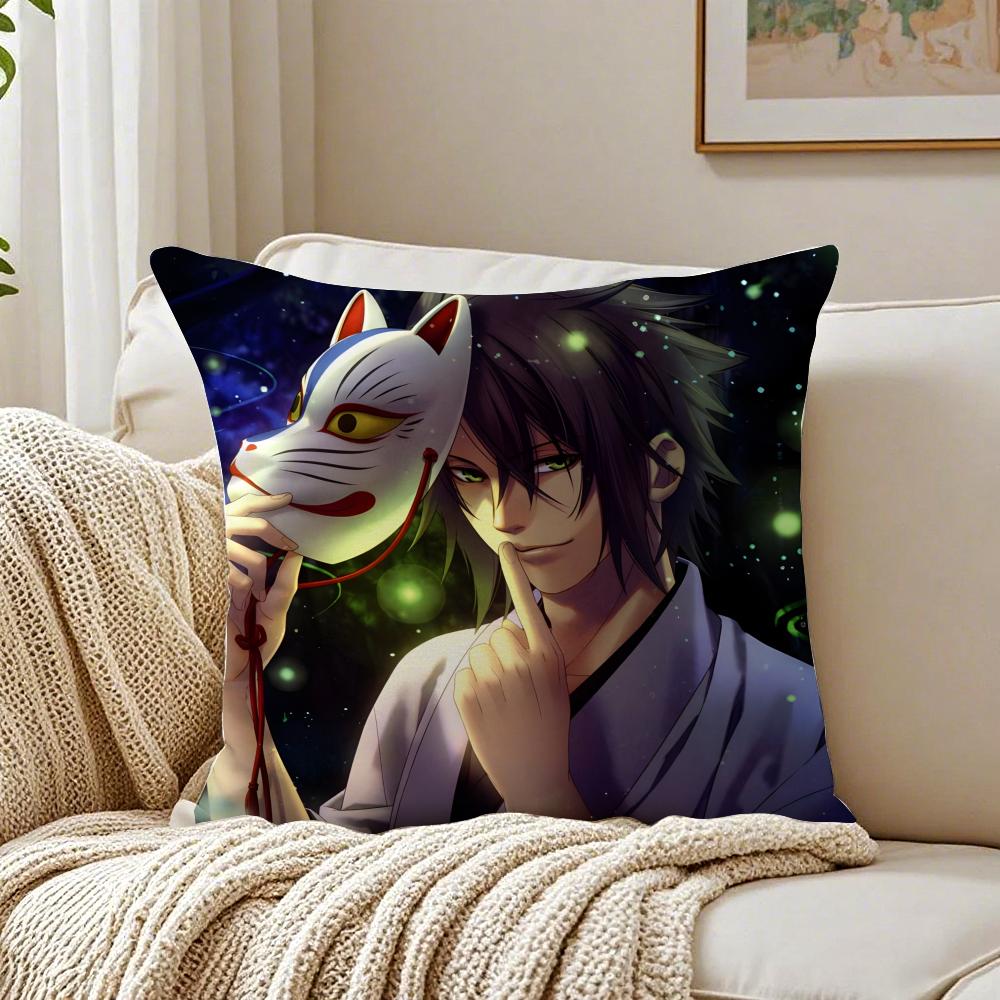 Романтическая японская игра Аниме Hakuoki Наволочка для подушки Защита от пылевых клещей Декор гостиной Диван Подушка Комната