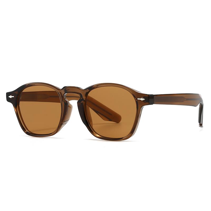 Европейский и американский модный уличный стиль ретро художественные солнцезащитные очки с акриловыми вставками современный шарм солнцезащитные очки 28058