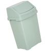 Мусорное ведро 25 л с качающейся крышкой, шалфей