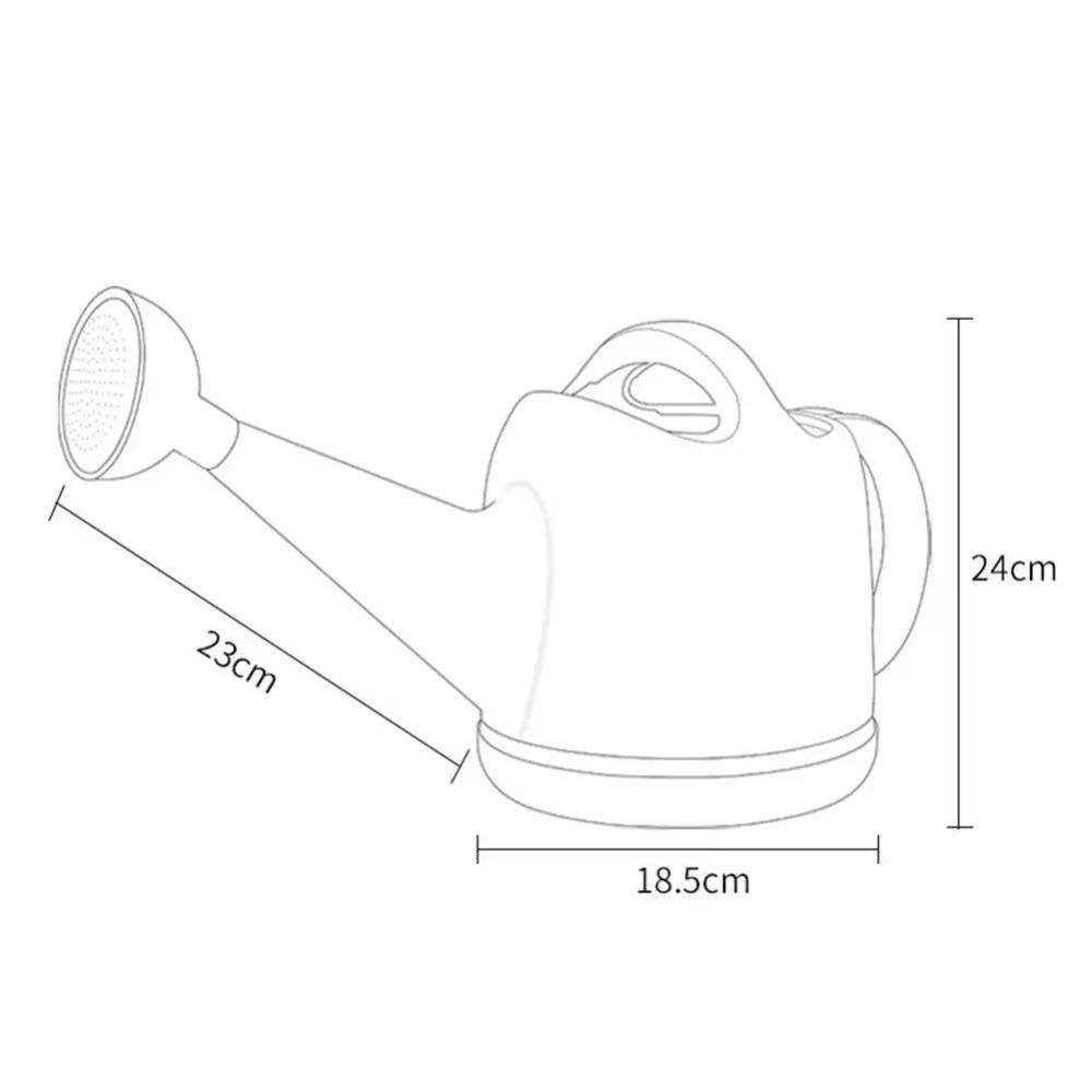 Лейка с длинным носиком, утолщенная лейка с длинным носиком, дождеватель 4 л, лейка для полива, дом