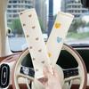 2 шт. Наплечник на ремень безопасности автомобиля, украшение салона, защита, мультяшный, креативный, страховочная накладка, аксессуары, женский, на все сезоны