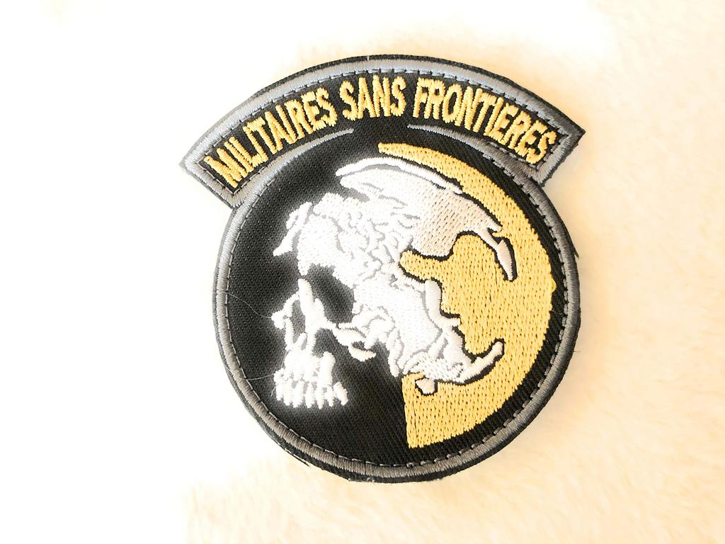 TERA of MGS Metal Gear Solid Metal Gear FOX HOUND Fox Peace Walker Embroidered Tactical Patches Velcro Patches for and Airsoft [Set 8] Cosplay,