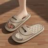 Cool Slippers Men's Summer Home Bathroom Non-slip and Non-smelly Feet Outside Slippers Couple Women