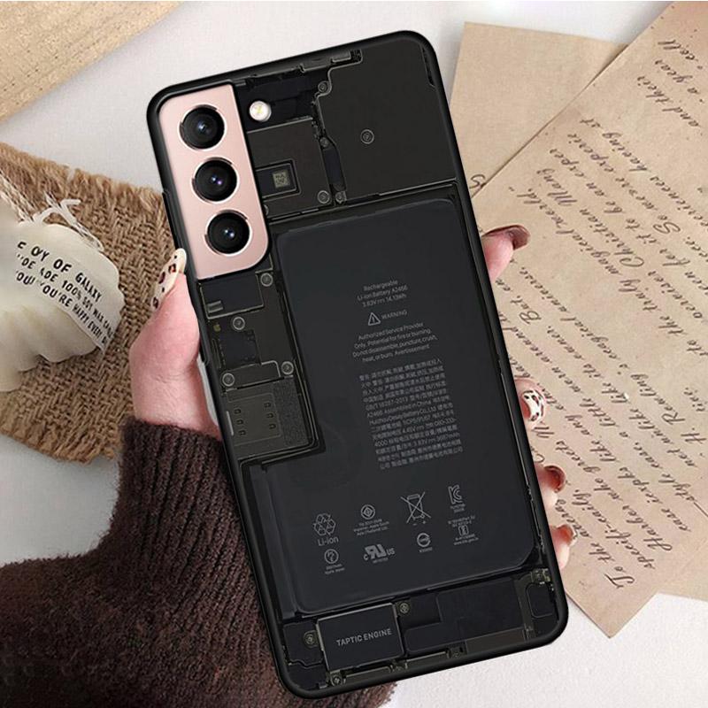 Чехол для телефона с аккумулятором для Samsung S22 S20 Ultra S20 S22 S21 S10 S9 Plus S10E S20FE Note10Plus Note20 9, материнская плата