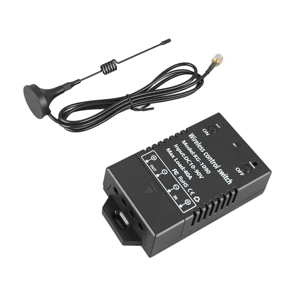 Беспроводной комплект дистанционного управления DC12V до 90V стабильный высокоэффективный релейный дистанционный переключатель