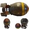 Nuclear Warhead Resin Crafts Resin Nuke Missile with Secret Storage Missile Ornament Detachable Storage  Courtyard Porch Decoration