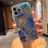 Phone Case For Iphone 14 13 12 11 Pro Max Xs Max Xr X 12mini 14 Plus Se Mandala Flower Totem Case Funda Capa Cell