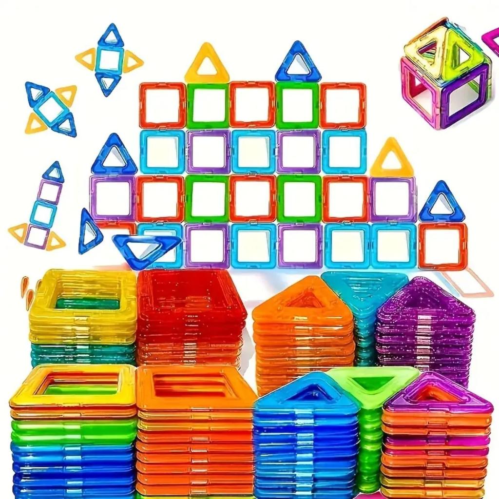 Магнитные блоки STEM игрушка 3D конструктор головоломка для детей от 3 лет