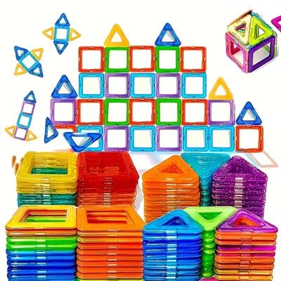 Магнитные блоки STEM игрушка 3D конструктор головоломка для детей от 3 лет
