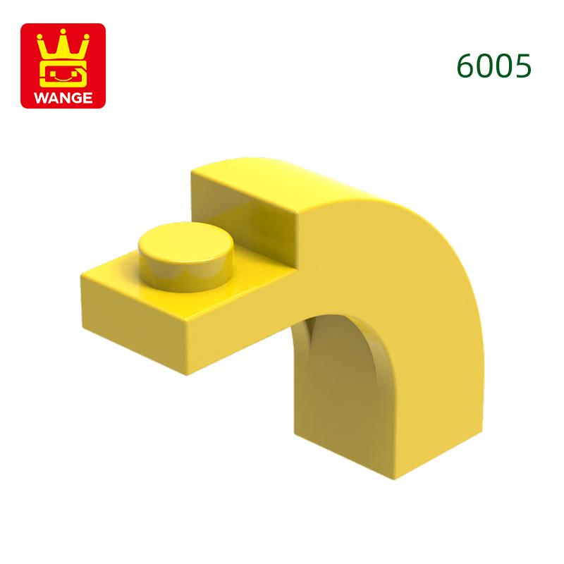 Нетоксичный 98 шт./лот 6005 Арка 1X3X2 Изогнутый верх Строительный блок Аксессуары Moc Совместимый с Кирпичом Детские игрушки Подарочная коробка