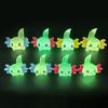 5Pcs Realistic Vivid Appearance Dragon Ornament Small Decorative Mini Luminous Ornament Dragon Resin Light-up Craft