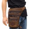 Waist Bag Canvas Travel Hiking Motorcycle Riding Belt Waist Thigh Pack Men