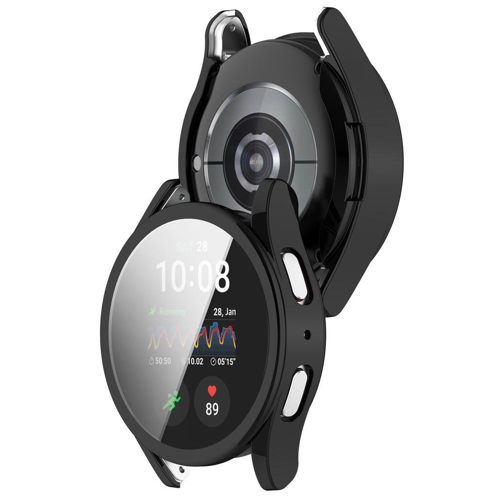 Чехол из ТПУ + нейлоновый ремешок с петлей для Samsung Galaxy Watch 7, 4, 5, 6, 40 мм, 44 мм, силиконовый бампер из ТПУ, защита экрана, полные аксессуары