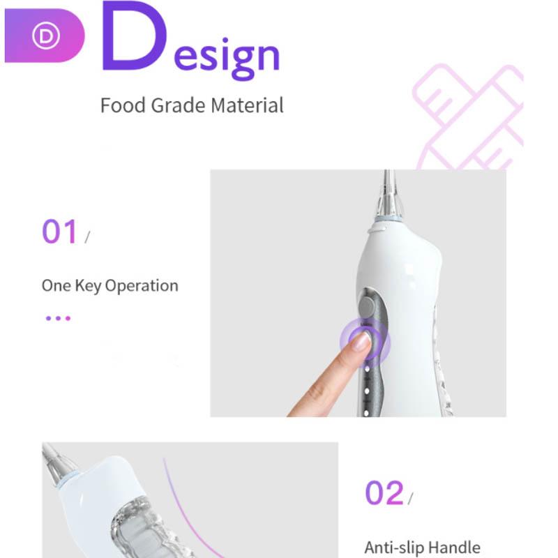Electric Pulse Tooth Cleaner Portable Household Tooth Cleaner Tooth Cleaning Artifact Tooth Stains Dental Calculus and Tartar Smart Tooth Cleaner