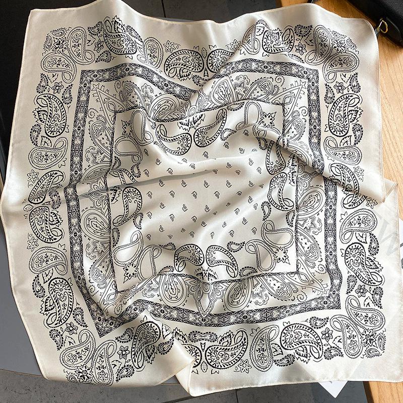 100% натуральный шелковый квадратный шарф женский бандана платок шарфы шали квадратный ворот фуляр накидки cachecol femme schals bufanda