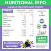Nutrabud Мелатонин 3 мг Жевательные конфеты для сна для мужчин и женщин, Натуральная растительная добавка для спокойного глубокого сна - Упаковка 1 шт., 60 шт.