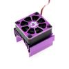 Remote Control Motor Cooling Fan Remote Control Car 540 550 Motor Radiator Replacement for Traxxas