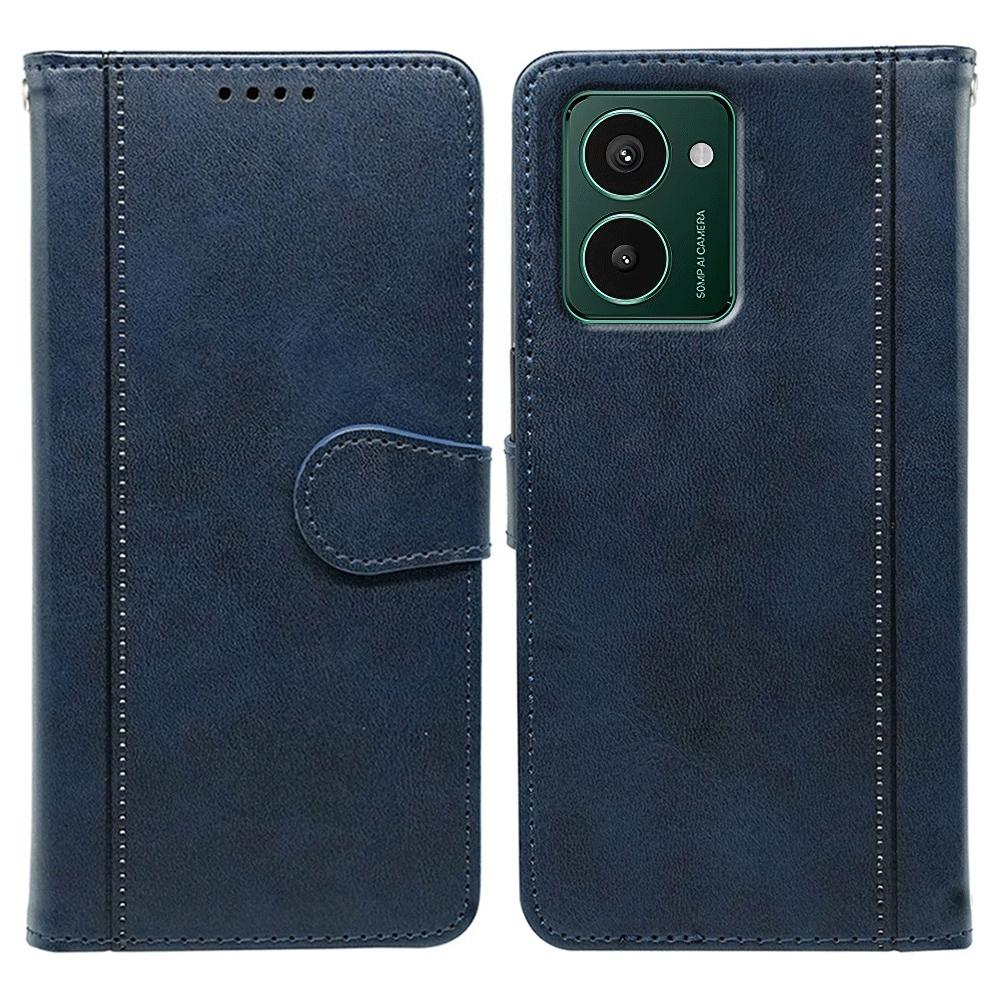 Для HMD Pulse Pro Чехол Текстура телячьей кожи Подставка Книжный стиль Чехол для телефона