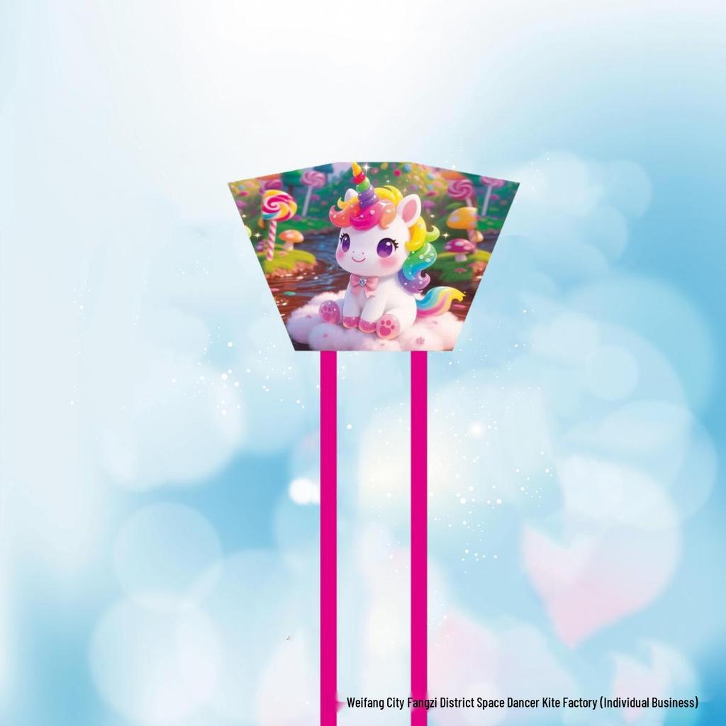 Weifang Soft Cartoon Kite for Kids – Easy to Fly, Portable Outdoor Toy