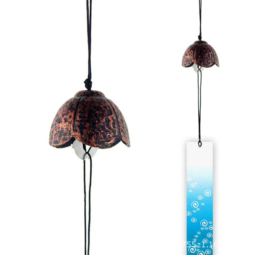 Чугунные металлические колокольчики в японском стиле, прочные украшения, колокольчики для улицы