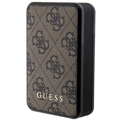 Пауэрбанк 10000 мАч Guess 18 В 4G Кожаный Коричневый