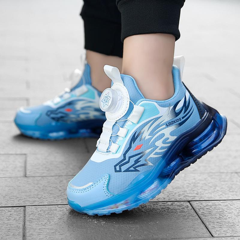 Spring Boys Boys Shoes Sports Shoes Sports Kids Boys Spring and Autumn New Boys Sports Spin