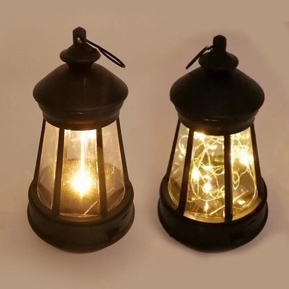 Bright LED Solar Lantern for Hanging in Outdoor Gardens Waterproof Design