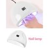 Набор для нейл-арта LINMANDA с профессиональной светодиодной УФ-лампой для ногтей, машиной для полимеризации геля, электрическим фрезером для ногтей 20000 об/мин, наборы для ногтей