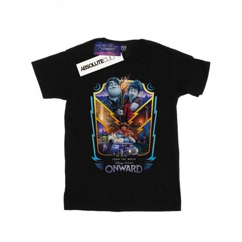 Disney Mens Onward Group Crest T-Shirt